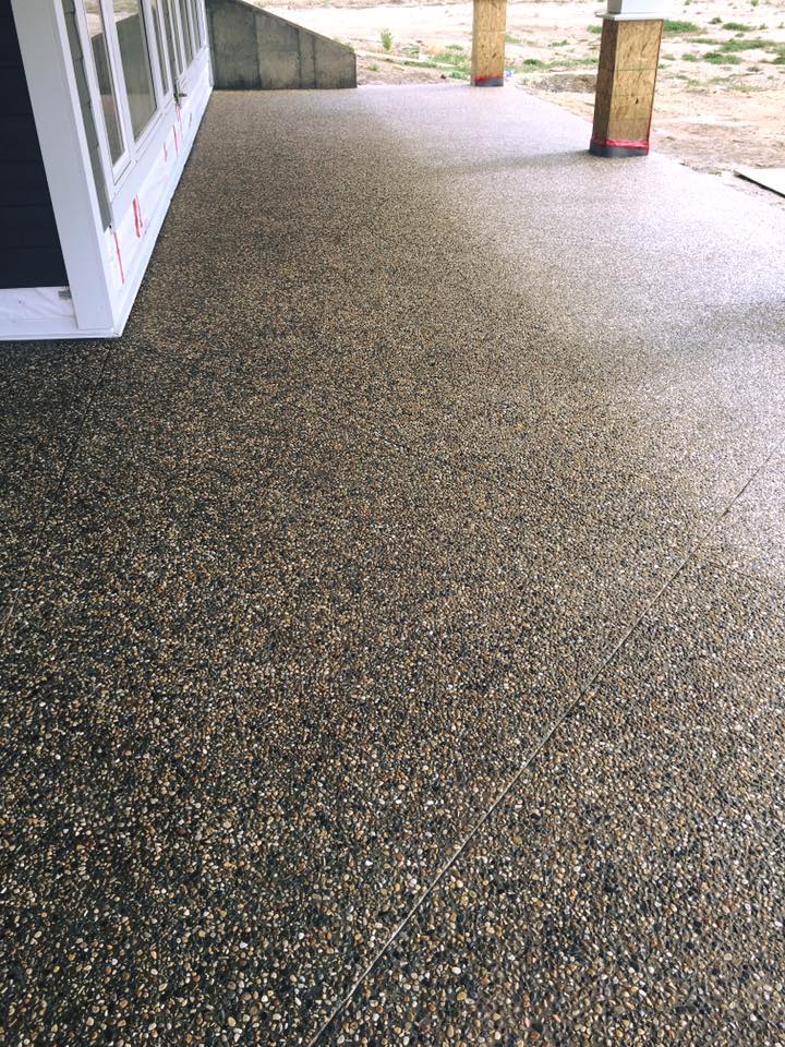 residential, patio, exposed